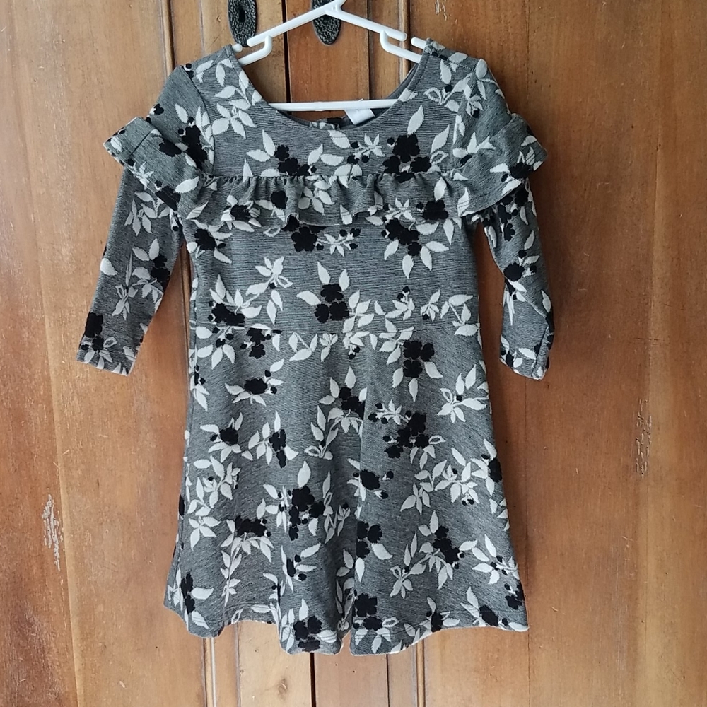 Black/Gray Knit Janie & Jack Dress